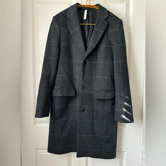 Zara  Checked Chester coat - Picture 3 of 7